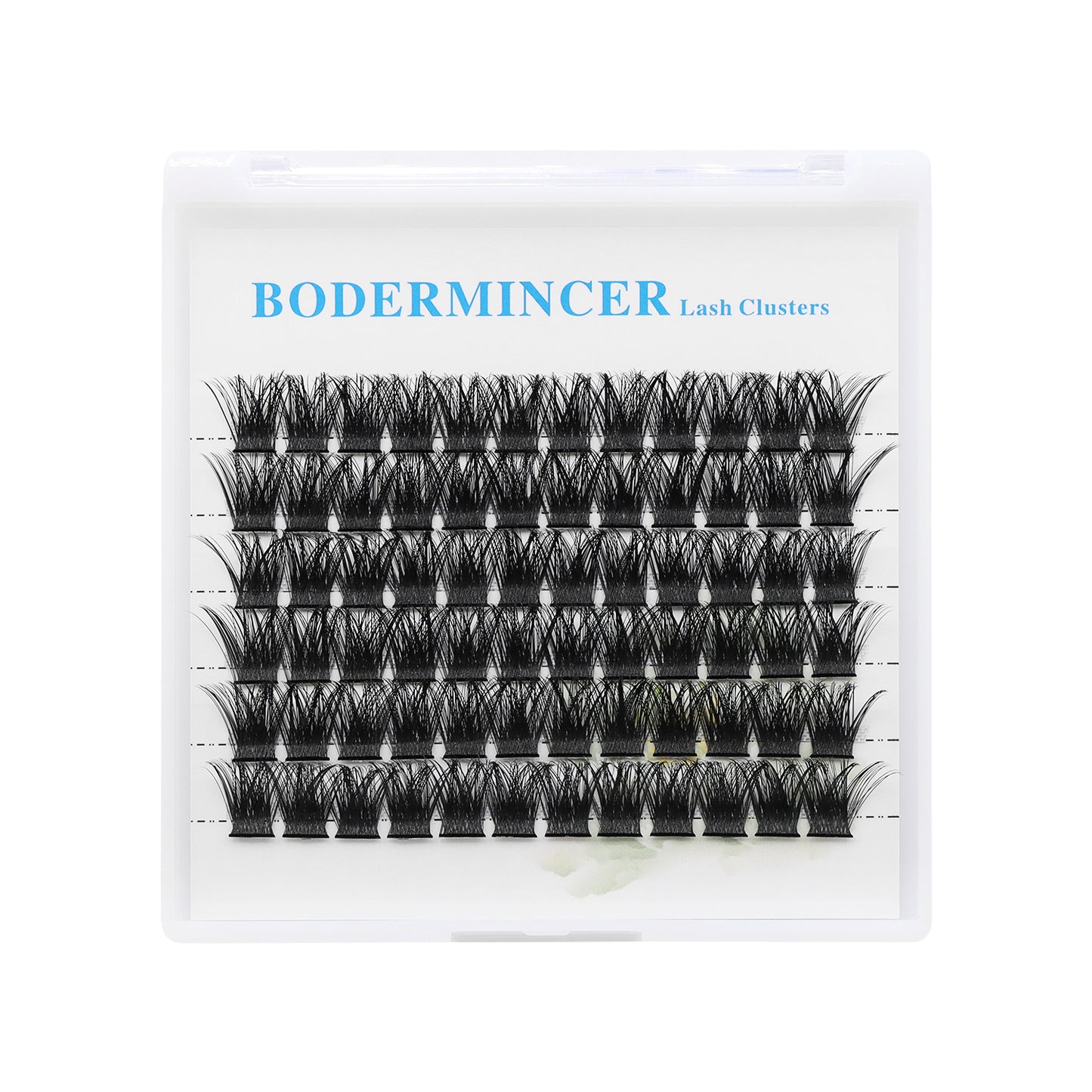 BODERMINCER 72pcs Lash Clusters 8-25mm to Choose D Curl