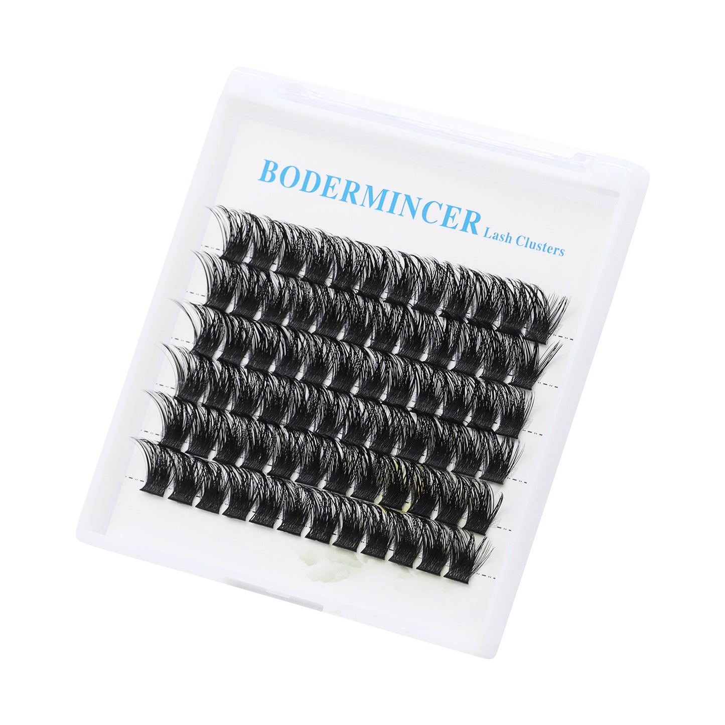 BODERMINCER 72pcs Lash Clusters 8-25mm to Choose D Curl