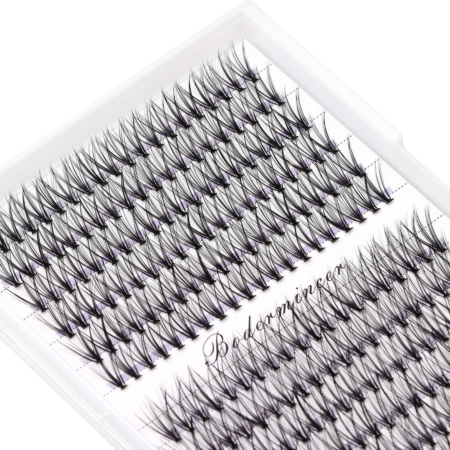 Bodermincer Natural Lash Cluster 20D 8+10mm Mixed/10+12mm Mixed/12+14mm Mixed/14+16mm Mixed/16+18mm Mixed
