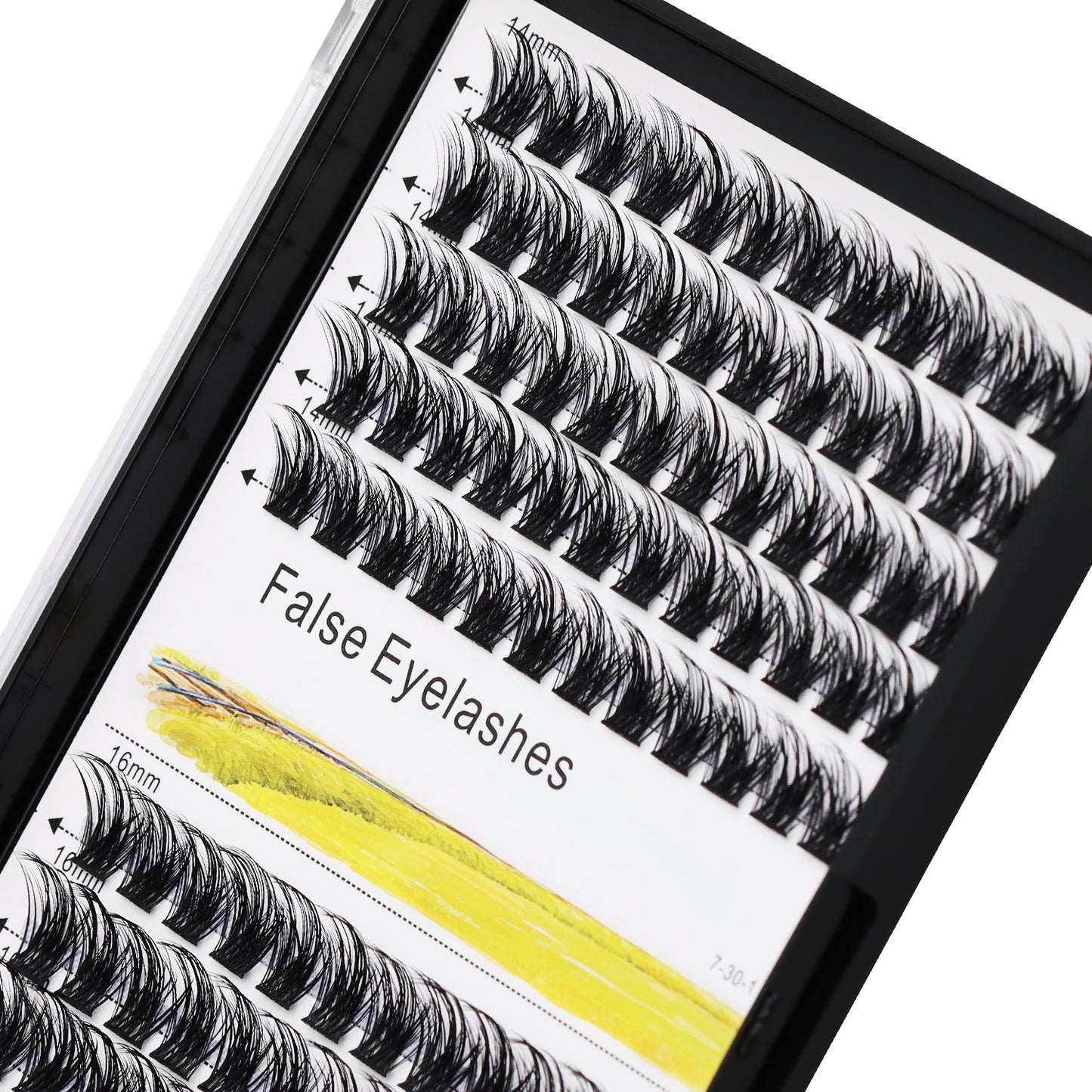 BODERMINCER M02# Lash Cluster Large Pack 8+10mm Mixed/10+12mm Mixed/12+14mm Mixed/14+16mm Mixed/16+18mm Mixed Pack C Curl/D Curl/DD Culr Natural Extensions Wispy Individual False Eyelashes Lash Clusters Lash Cluster Extensions