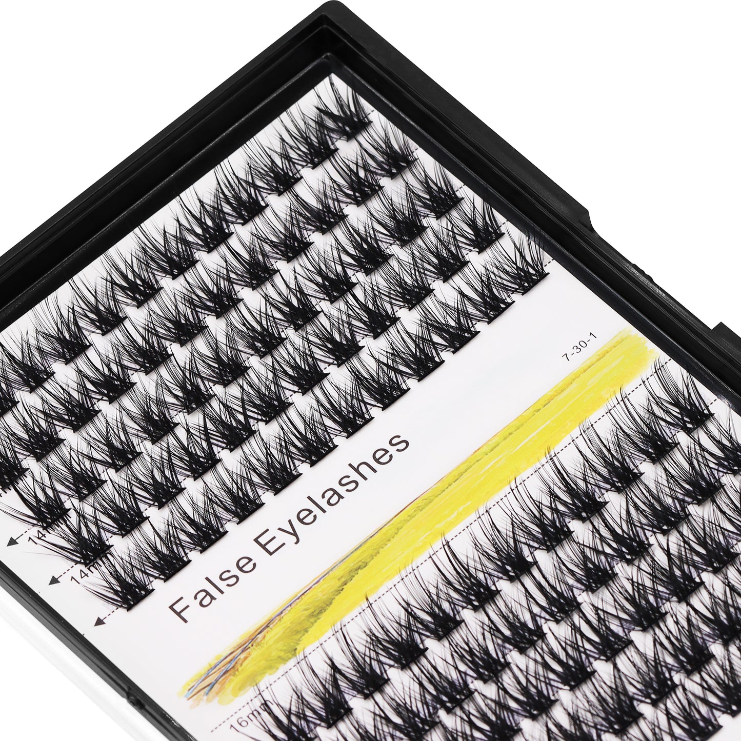 BODERMINCER M02# Lash Cluster Large Pack 8+10mm Mixed/10+12mm Mixed/12+14mm Mixed/14+16mm Mixed/16+18mm Mixed Pack C Curl/D Curl/DD Culr Natural Extensions Wispy Individual False Eyelashes Lash Clusters Lash Cluster Extensions