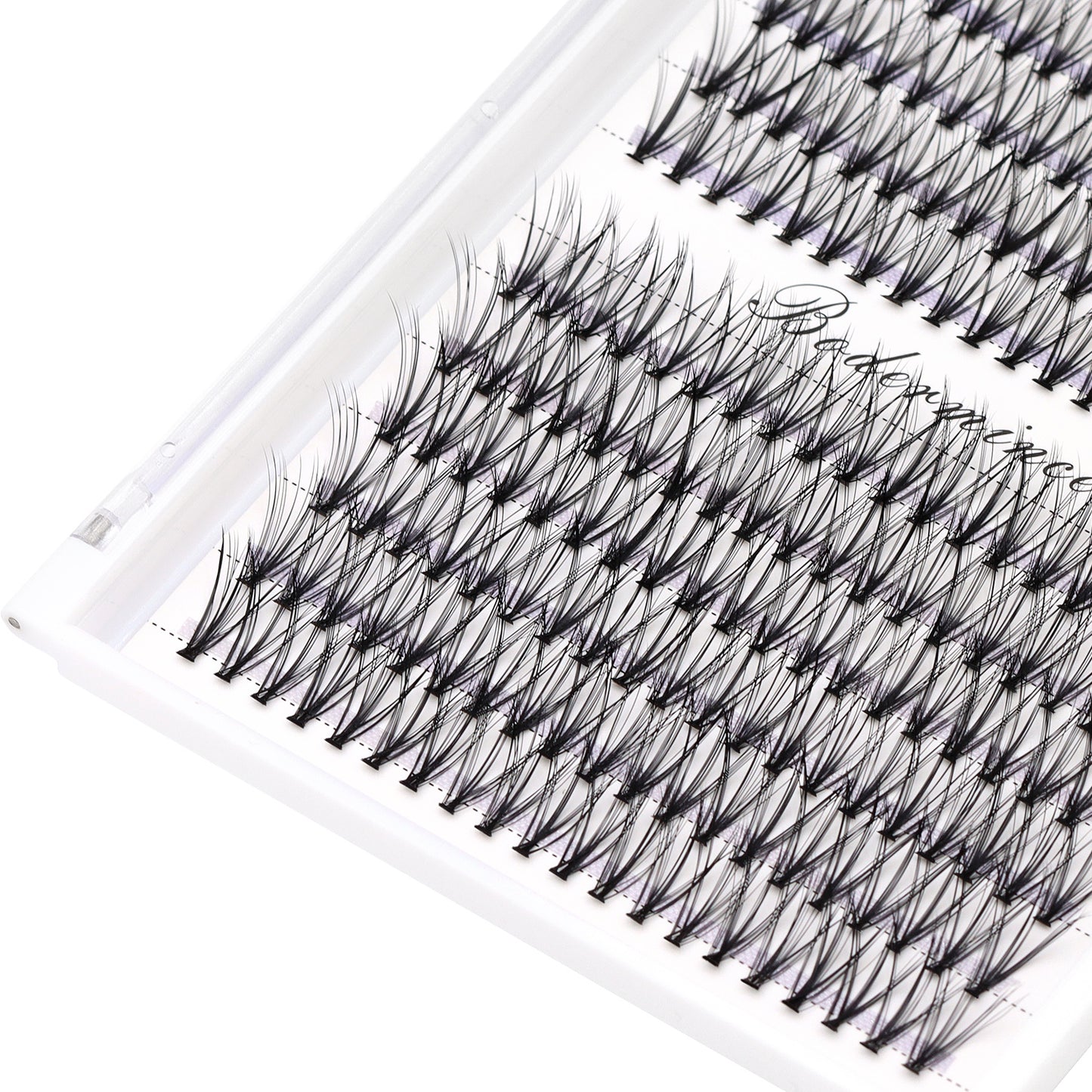 Bodermincer Natural Lash Cluster 20D 8+10mm Mixed/10+12mm Mixed/12+14mm Mixed/14+16mm Mixed/16+18mm Mixed