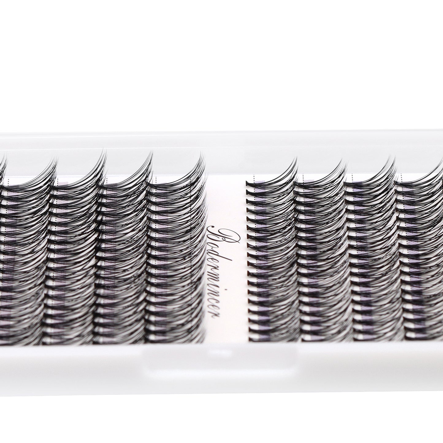 Bodermincer Natural Lash Cluster 20D 8+10mm Mixed/10+12mm Mixed/12+14mm Mixed/14+16mm Mixed/16+18mm Mixed