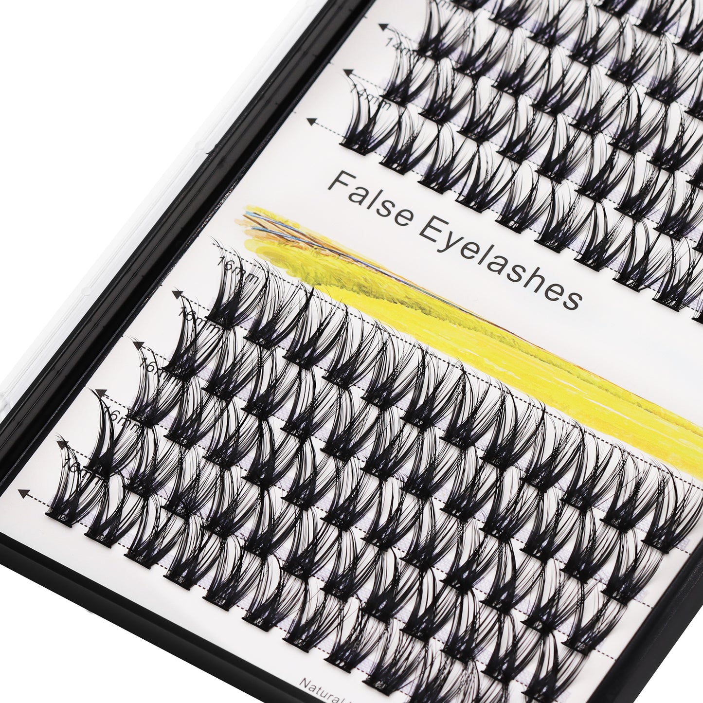 BODERMINCER MY008# 120pcs Lash Cluster C Curl/D Curl/DD Curl 10mm-18mm to Choose