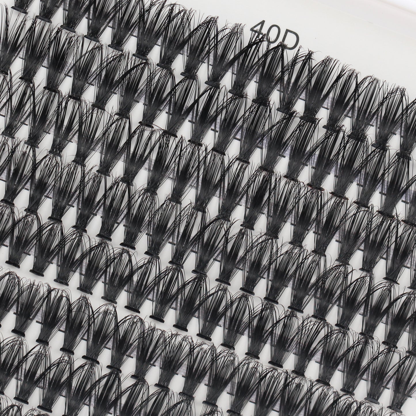 Bodermincer 40D Cluster to Choose Large Tray 240pcs D Curl 8-22mm to Choose Professional Makeup Individual Cluster EyeLashes Grafting Fake False Eyelashes Eyelash Extension Individual Eyelash Bunche