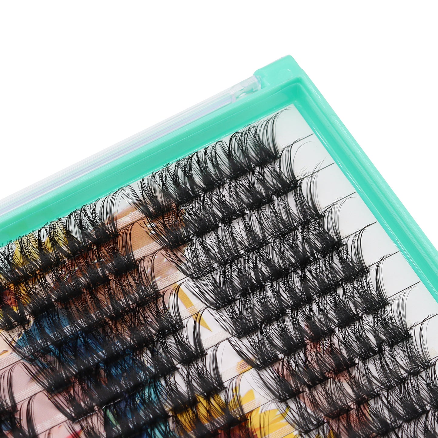 Bodermincer XXXL Large Tray D Curl M03# Color Black 10mm,12mm,14mm,16mm,18mm,20mm to choose Lashes Clusters 280pcs Per Tray