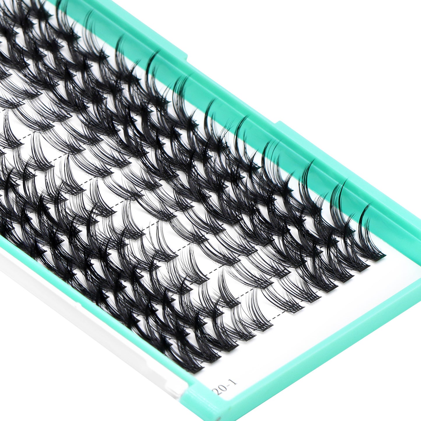 Bodermincer Cat Eyes Lashes Pre-mapped Lash Clusters 14mm.16mm.18mm.20mm to Choose