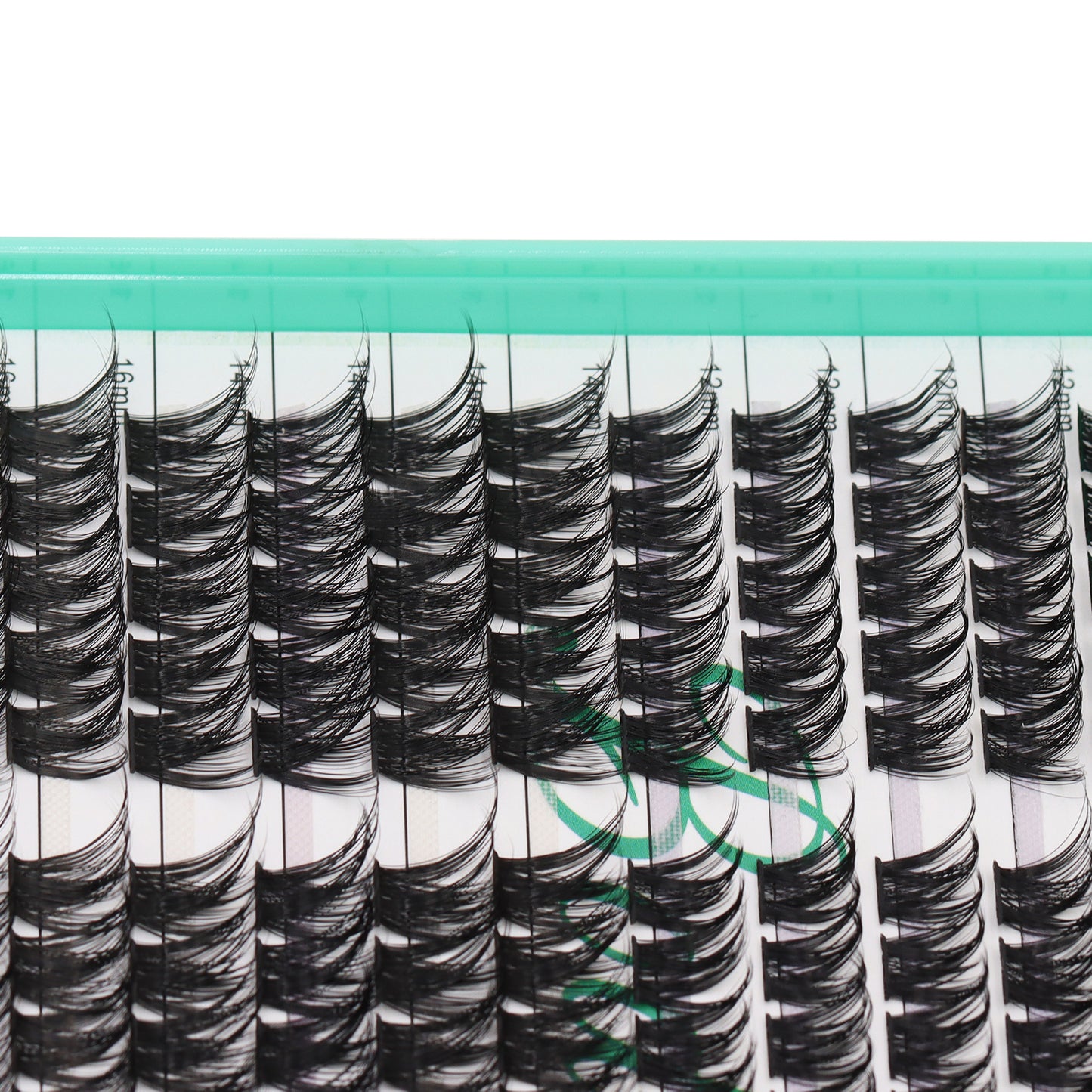 Bodermincer XXXL Tray D Curl M03# 10-12-14-16mm Mixed Color Black Lashes Clusters 280pcs Per Tray