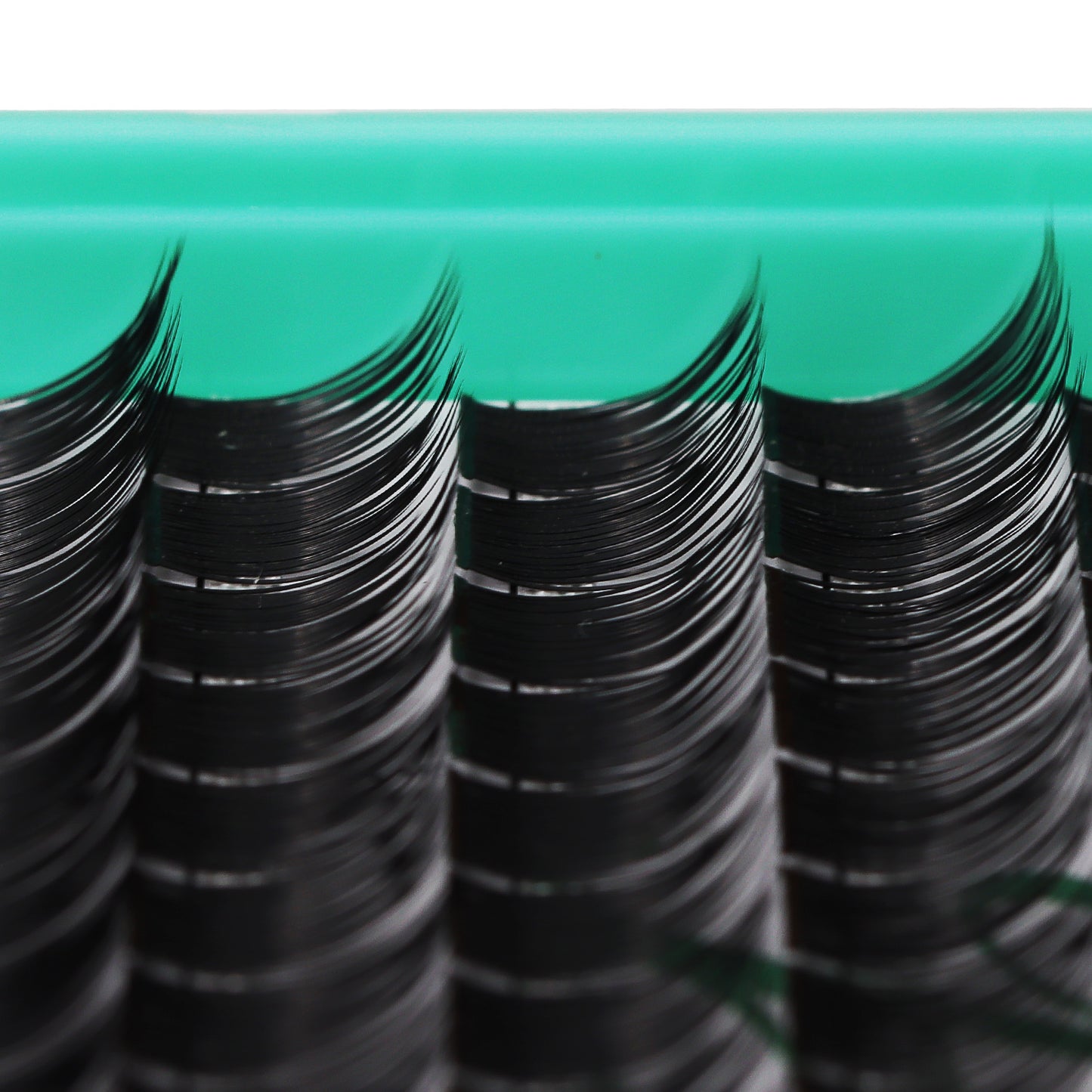 Bodermincer XXXL Large Tray DD Curl M009# 8-10-12-14-16mm Mixed +M003# 10-12-14-16-18mm Mixed Color Black Lashes Clusters 322pcs Per Tray