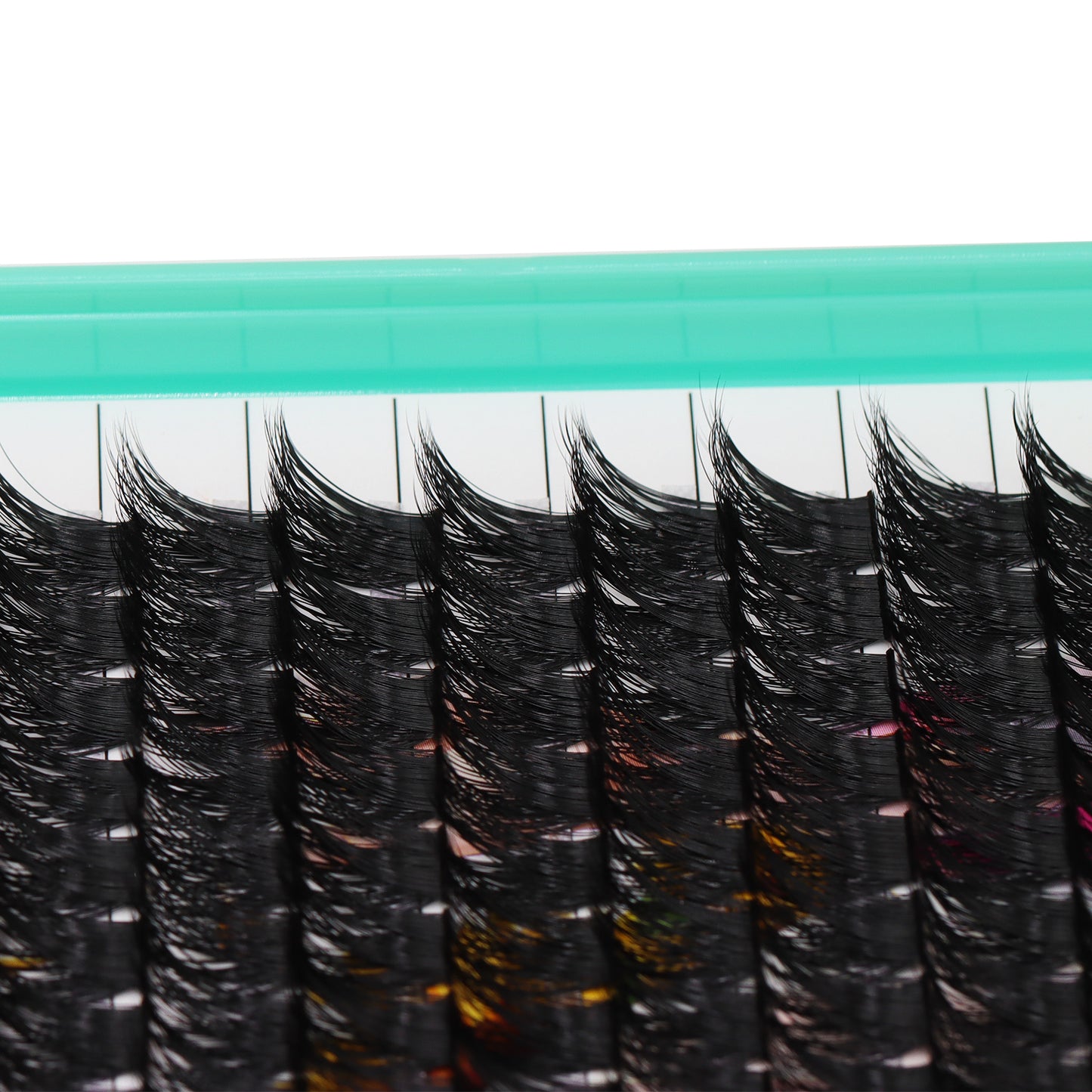 Bodermincer XXXL Large Tray D Curl T001# Color Black Thick 8mm,10mm,12mm,14mm,16mm,18mm,20mm to Choose Lashes Clusters 336pcs Per Tray