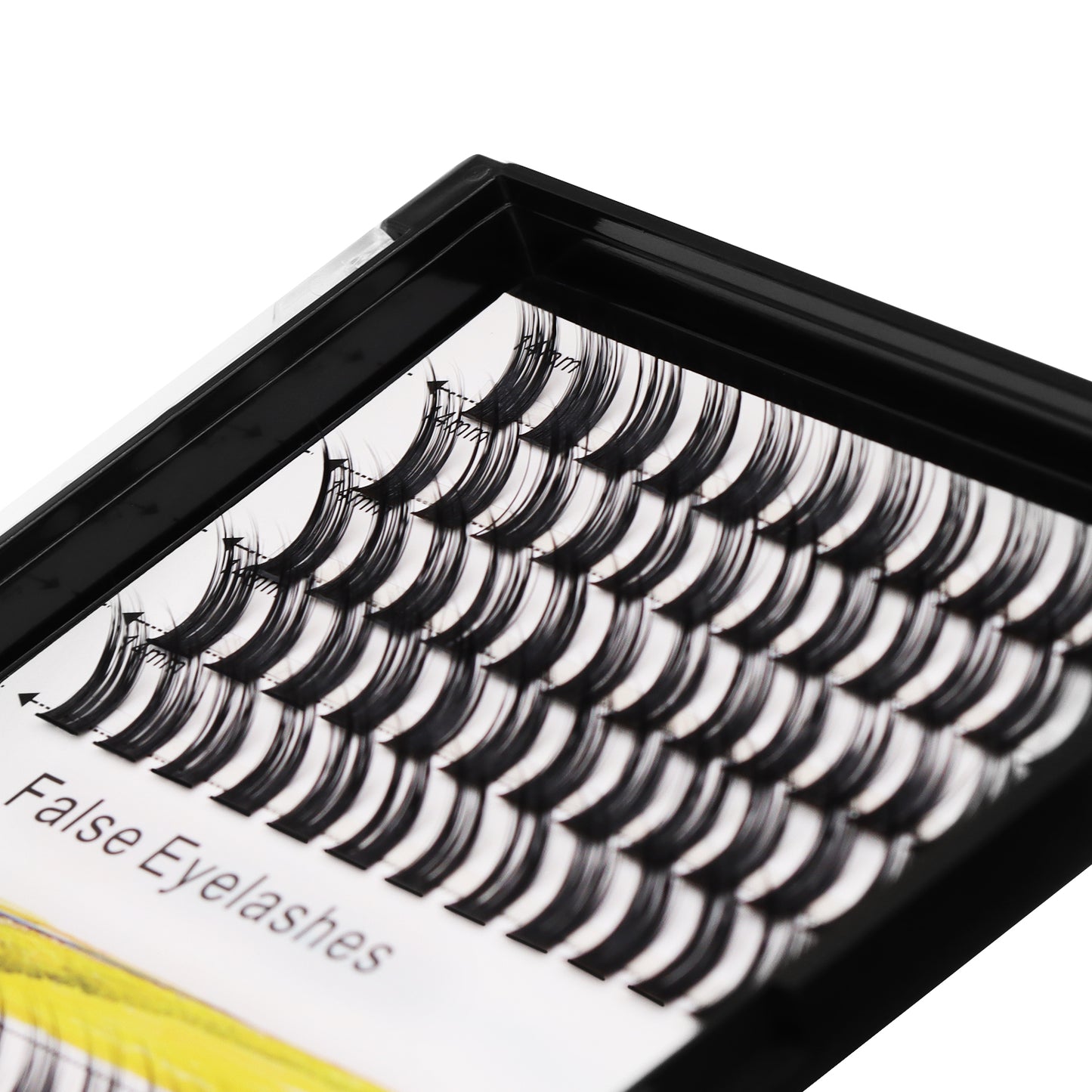 BODERMINCER D011# Lash Cluster Large Pack 8+10mm Mixed/10+12mm Mixed/12+14mm Mixed/14+16mm Mixed/16+18mm Mixed Pack C Curl/D Curl/DD Culr Natural Extensions Wispy Individual False Eyelashes Lash Clusters Lash Cluster Extensions