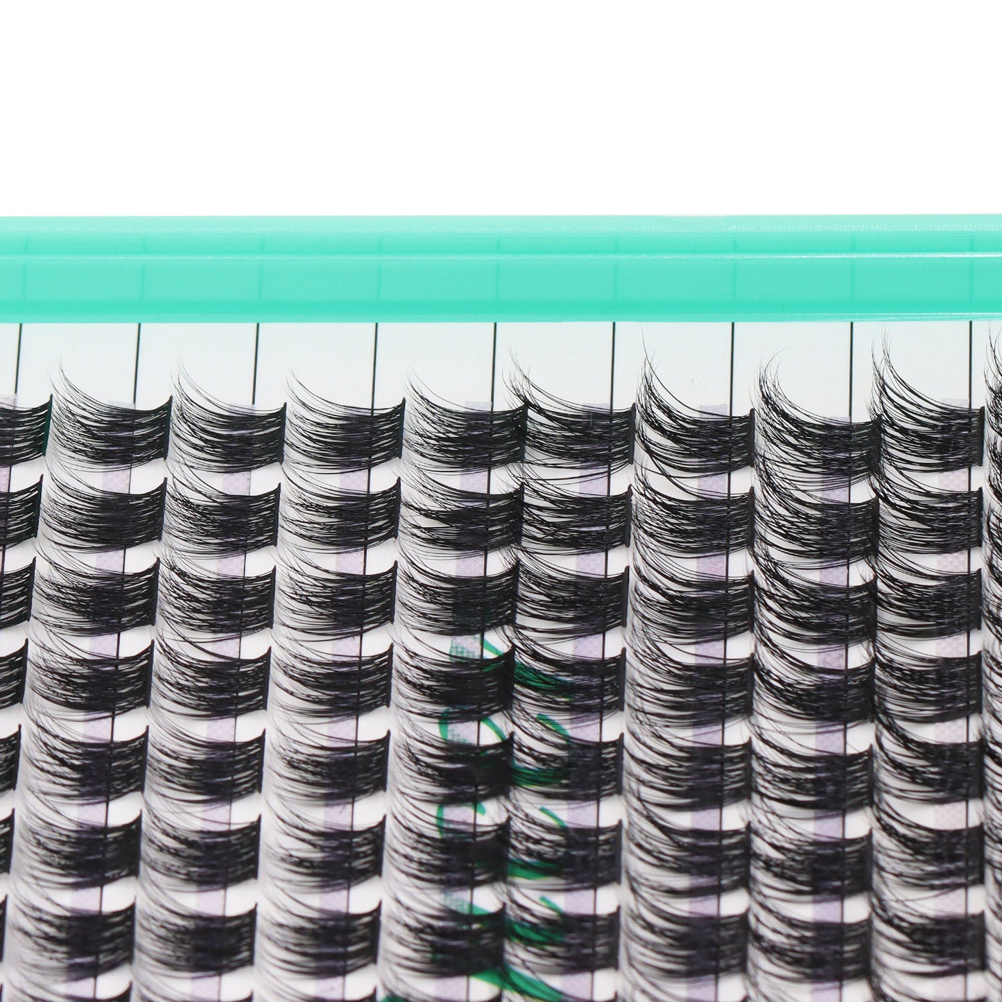 Bodermincer XXXL Tray D Curl M12# 10-12-14-16mm Mixed Color Black Lashes Clusters 280pcs Per Tray