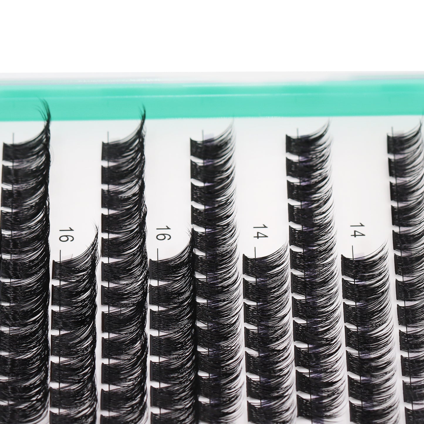 Bodermincer D Curl Black Lashes M01# 204pcs Per Tray 8-10-12-14-16-18mm Mixed Length