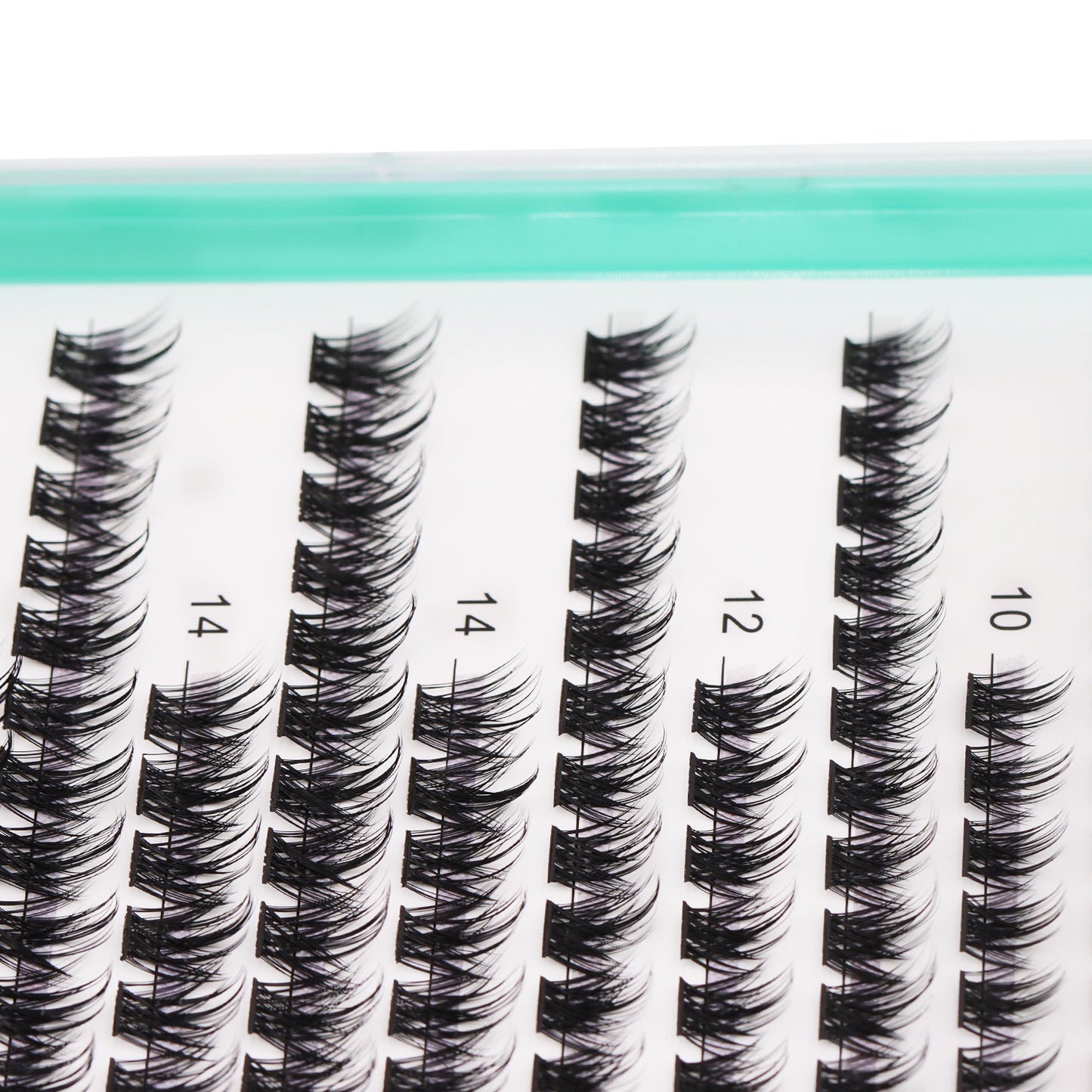 Bodermincer D Curl Black Lashes M02# 204pcs Per Tray 8-10-12-14-16-18mm Mixed Length