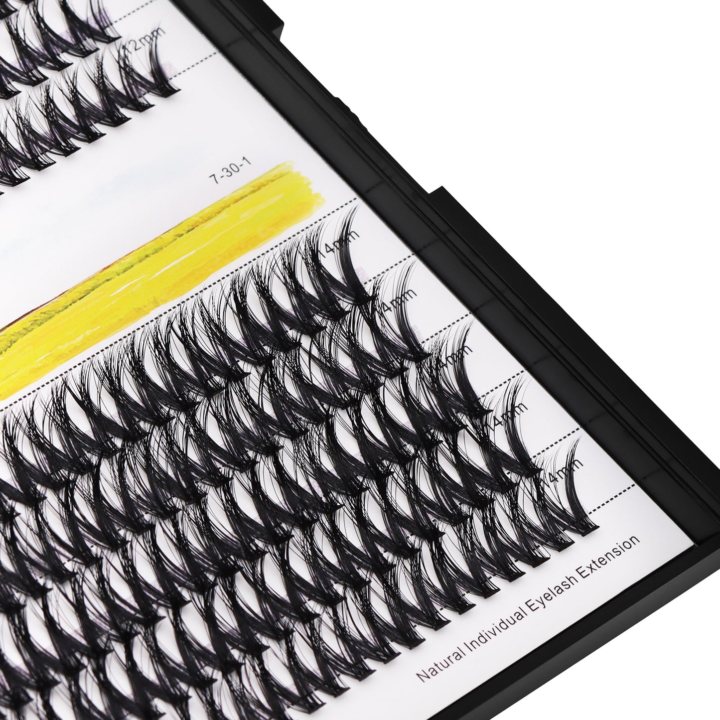 BODERMINCER MY008# Lash Cluster Large Pack 8+10mm Mixed/10+12mm Mixed/12+14mm Mixed/14+16mm Mixed/16+18mm Mixed Pack C Curl/D Curl/DD Culr Natural Extensions Wispy Individual False Eyelashes Lash Clusters Lash Cluster Extensions