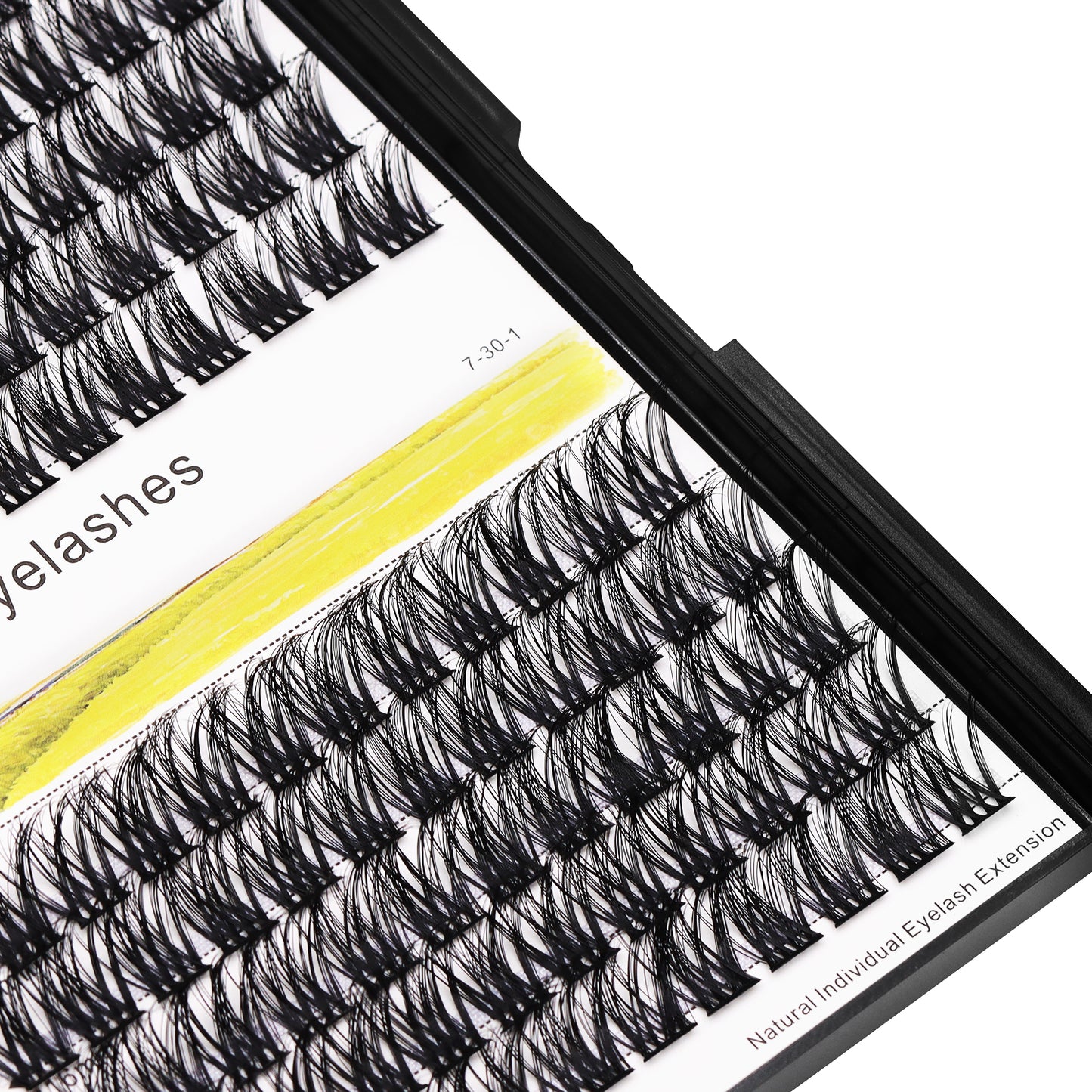 BODERMINCER T16# Lash Cluster 120PCS C Curl/D Curl/DD Curl