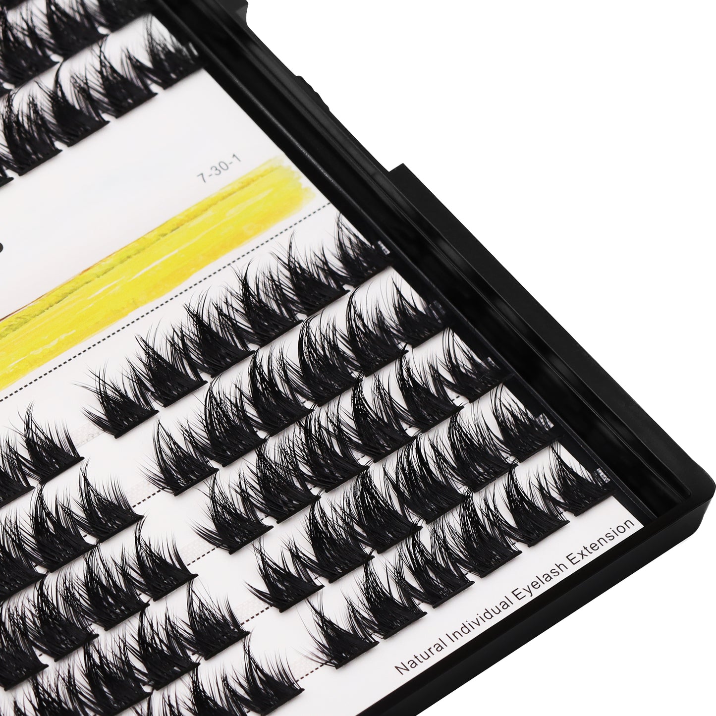 BODERMINCER X006# Lash Cluster 120pcs Large Pack 12+14mm Mixed/14+16mm Mixed/16+18mm Mixed Pack C Curl/D Curl/DD Culr Natural Extensions Wispy Individual False Eyelashes Lash Clusters Lash Cluster Extensions