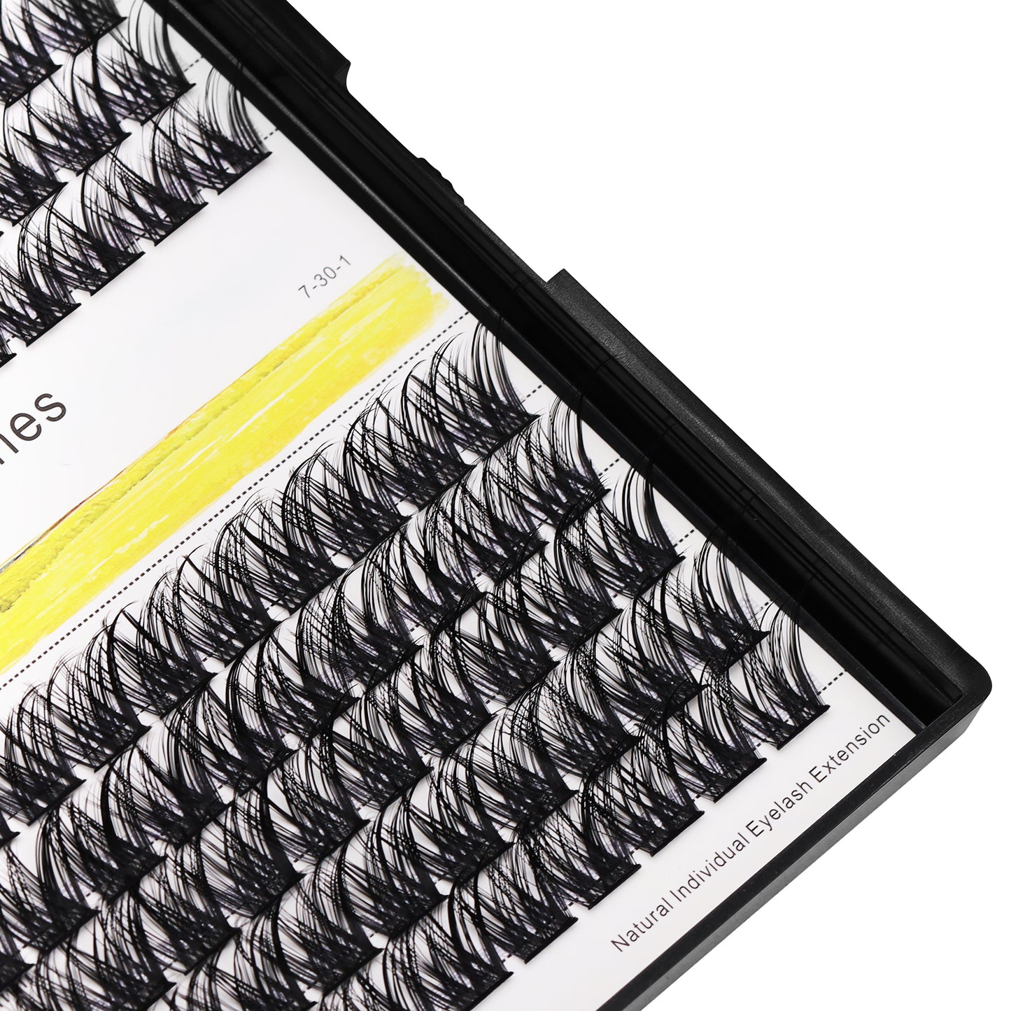 BODERMINCER QX03# Lash Cluster 120PCS C Curl/D Curl/DD Curl