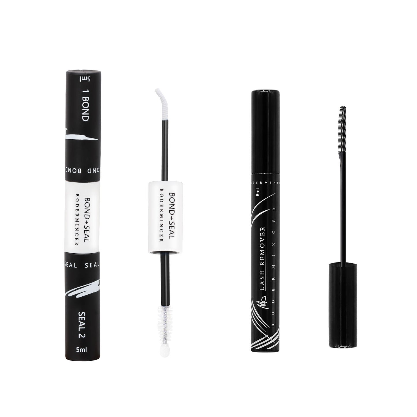 Bodermincer Clear Bond and Seal+ Lash Remover +2pcs Tweezers