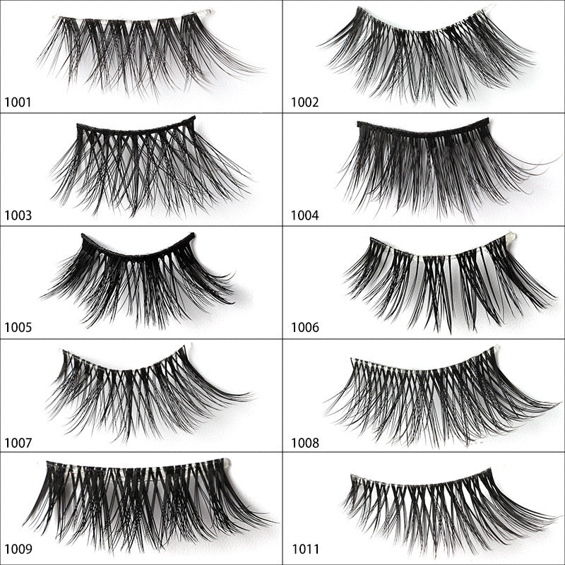 Half of lashes