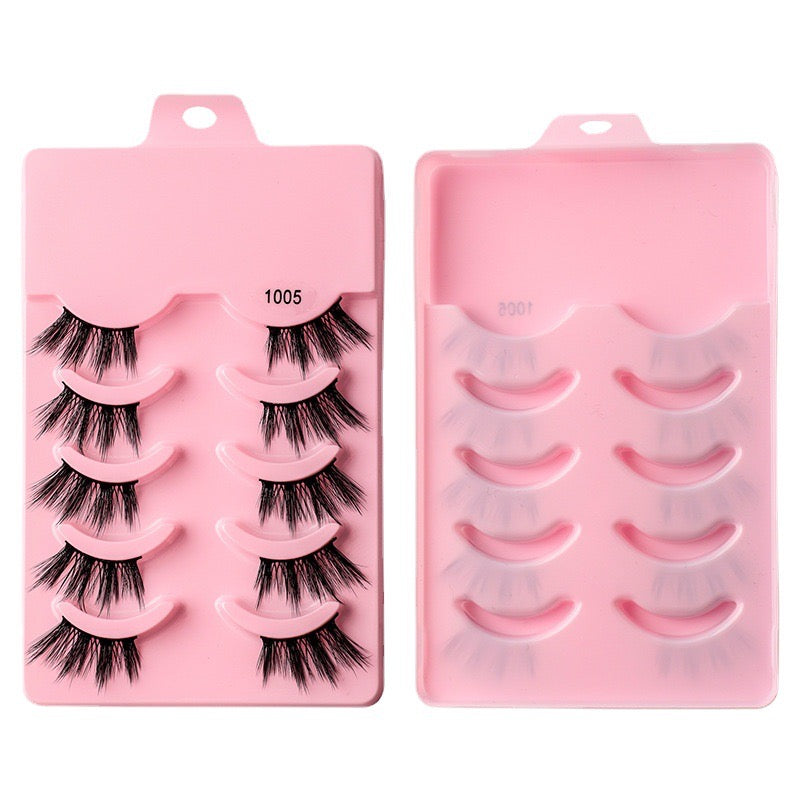 Half of lashes
