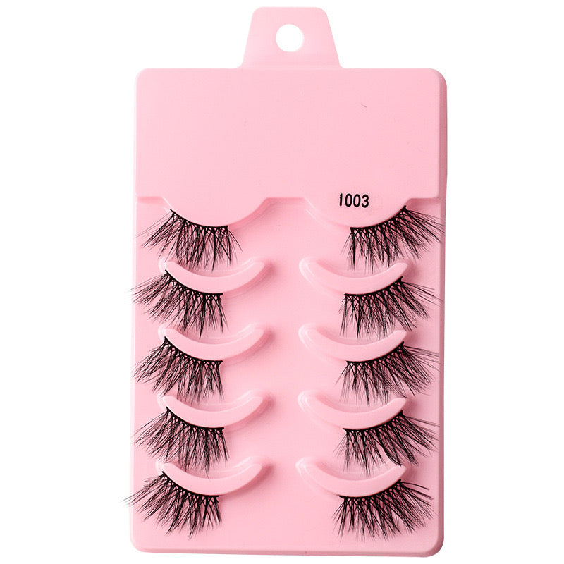 Half of lashes