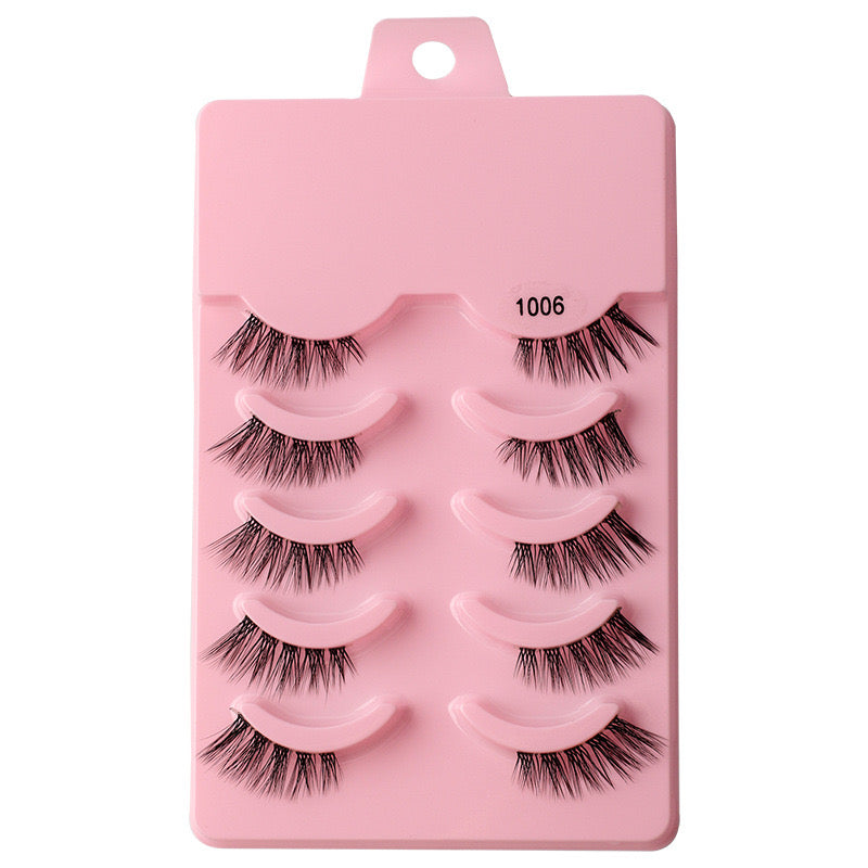 Half of lashes