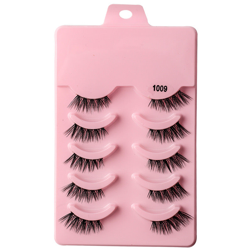 Half of lashes