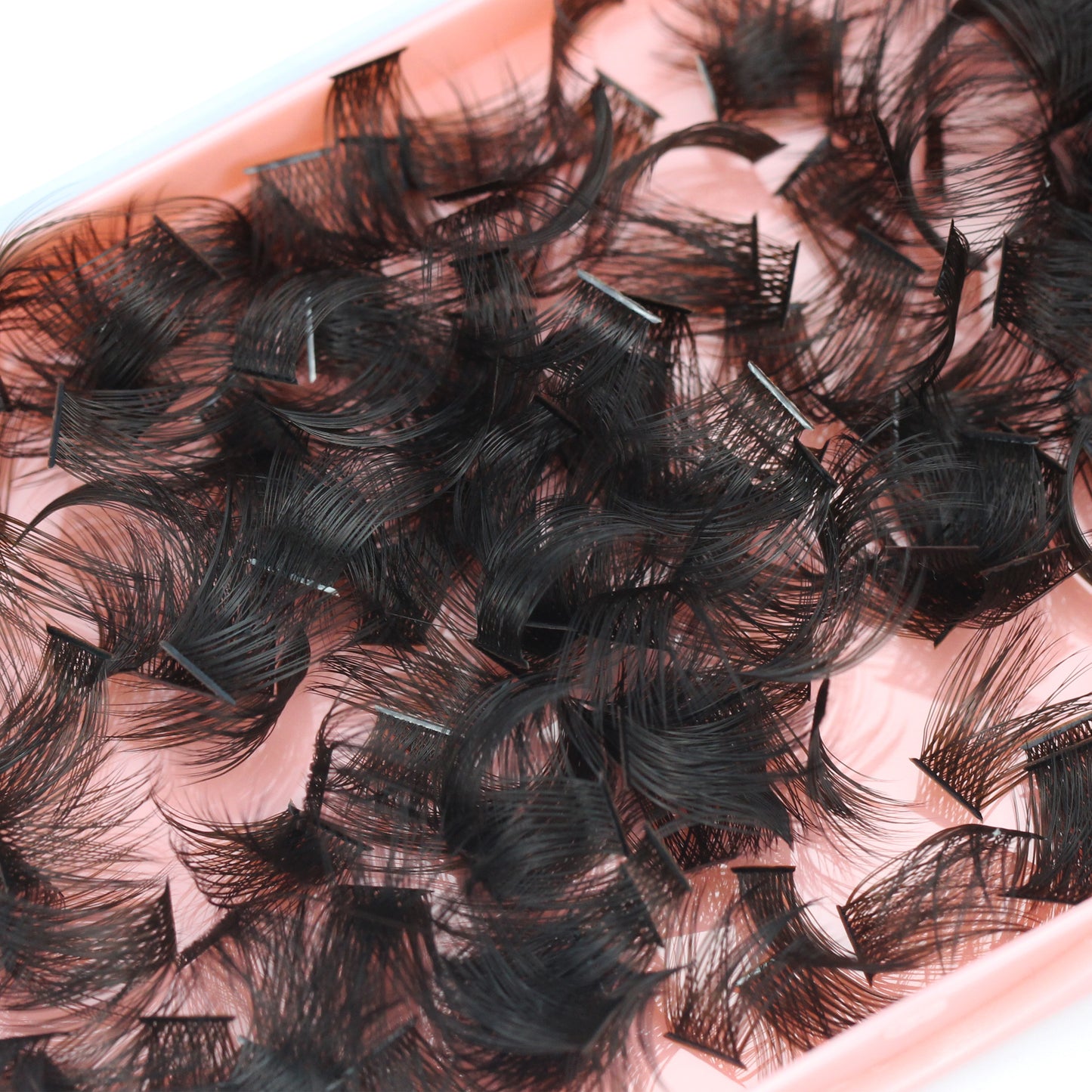 Bodermincer Color Brown D Curl 300pcs/500pcs/800pcs/1000pcs 2000pcs Per Pack Wholesale False Eyelashes Bulk