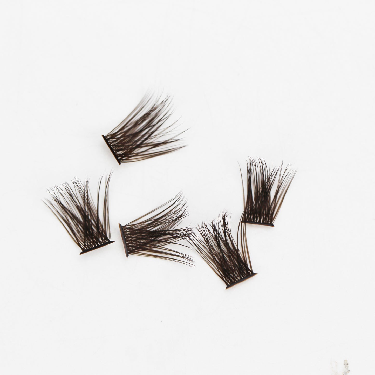Bodermincer Color Brown D Curl 300pcs/500pcs/800pcs/1000pcs 2000pcs Per Pack Wholesale False Eyelashes Bulk