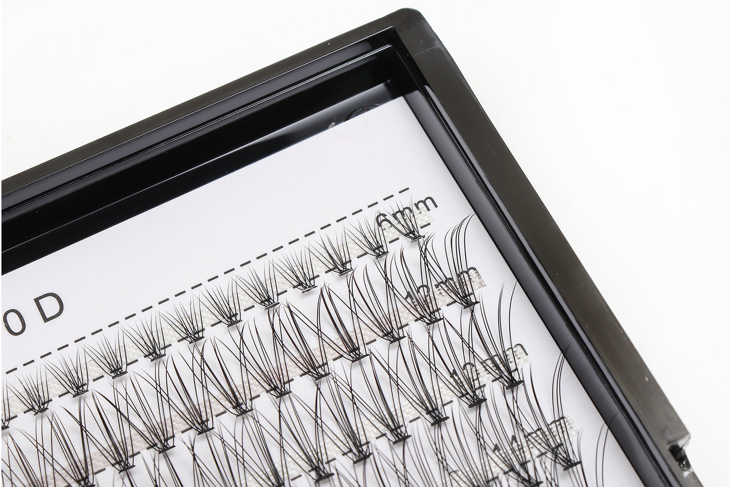 Bodermincer 240pcs C Curl 10D/20D Cluster Eyelashes Mixed, 0.07mm /0.10 mm Mixed,8/9/10/11/12mm,10/11/12/13/14mm,12/13/14/15/16mm/14/15/16/17/18mm/16/17/18/19/20mm and Under Eyelashes Mixed Professional Makeup Individual Cluster Eye Lashes