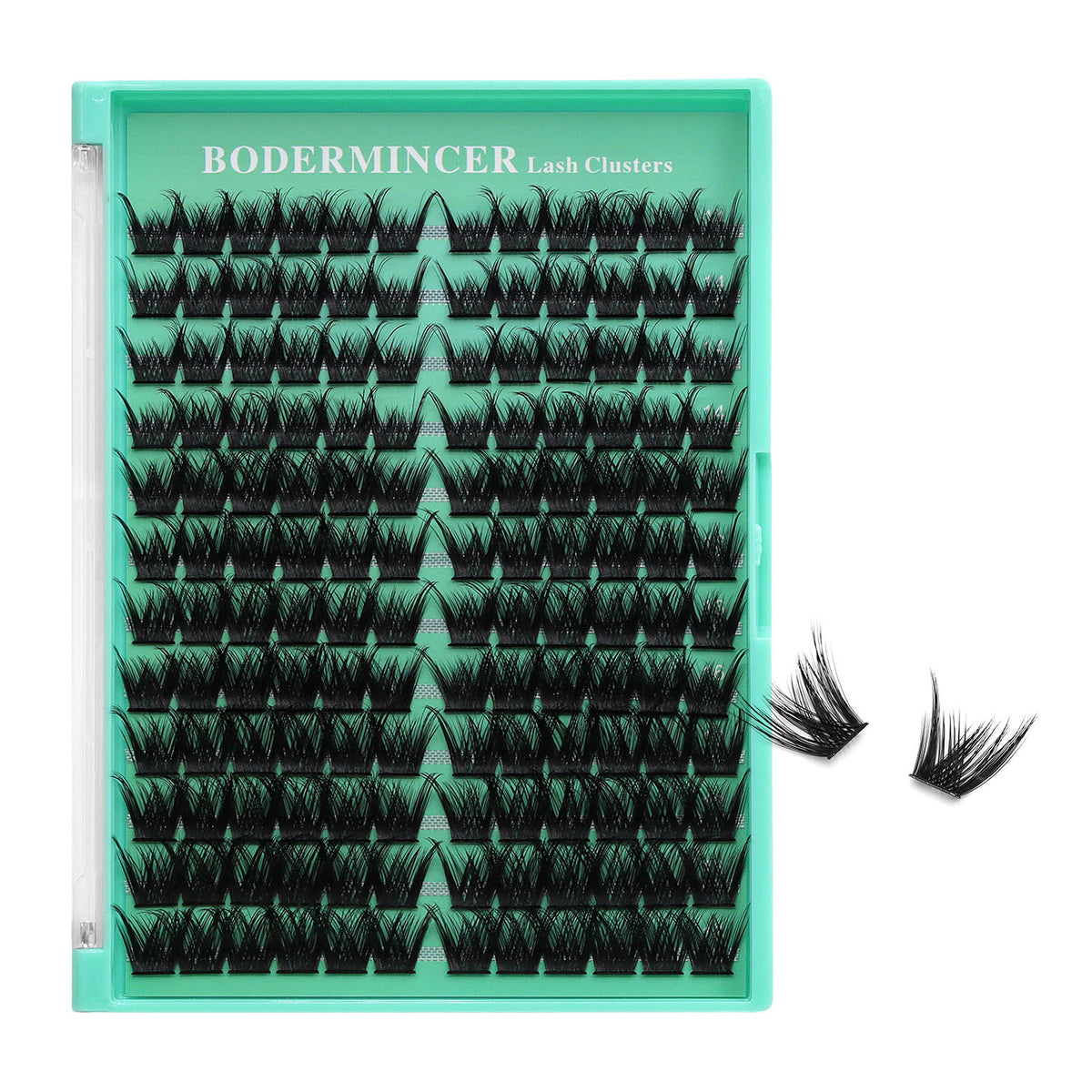 BODERMINCER M038# 14-16-18mm Mixed Lash Clusters Kit D Curl
