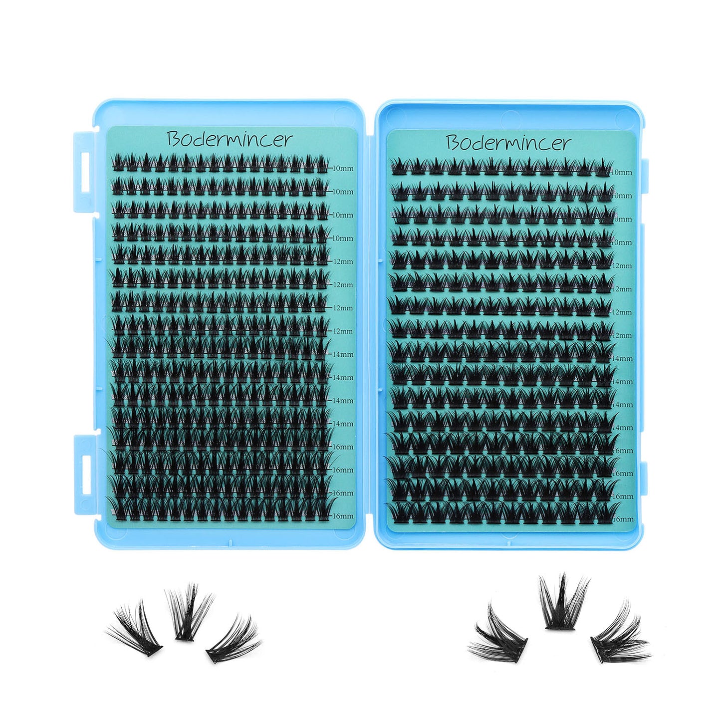 Bodermincer CY+MS# Large Pack Lash Book 2 Styles Mixed 10-12-14-16mm Mixed