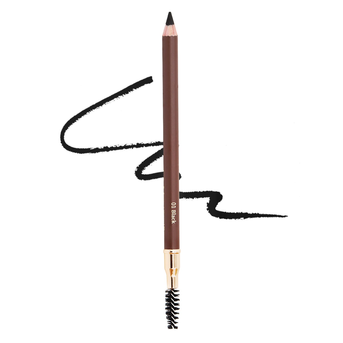 Bodermincer 1pcs Black/Dark Brpwn/Light Brown/The Brown Eyebrow Pencils to Choose