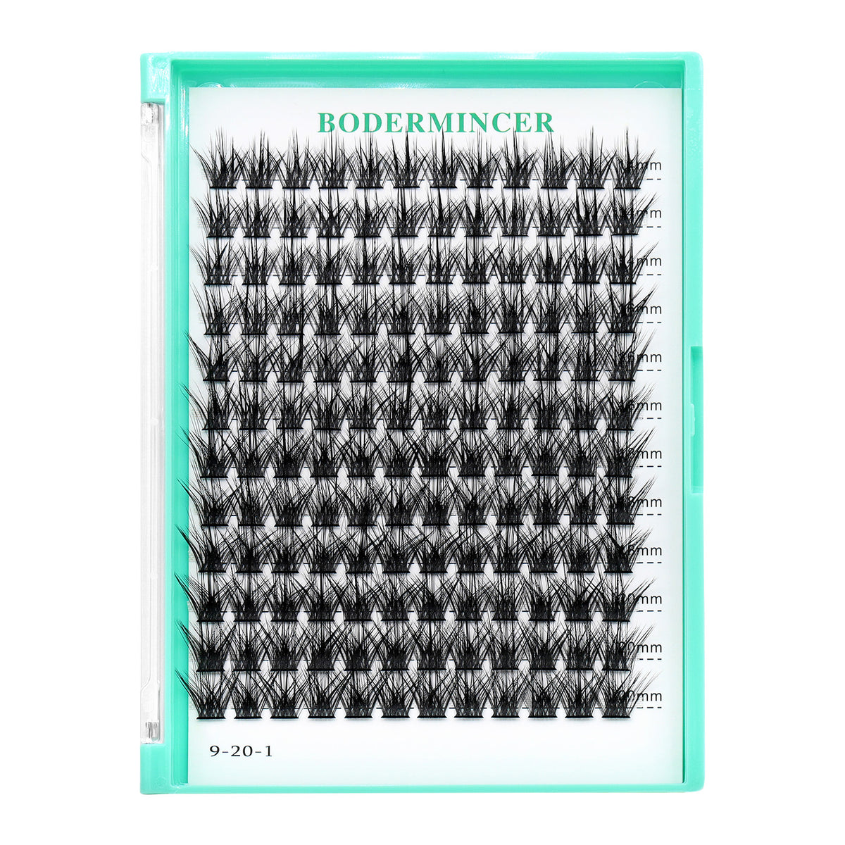 BODERMINCER M02 L Curl 8-10-12-14-16mm, 14-16-18-20mm Mixed Lash Clusters Kit