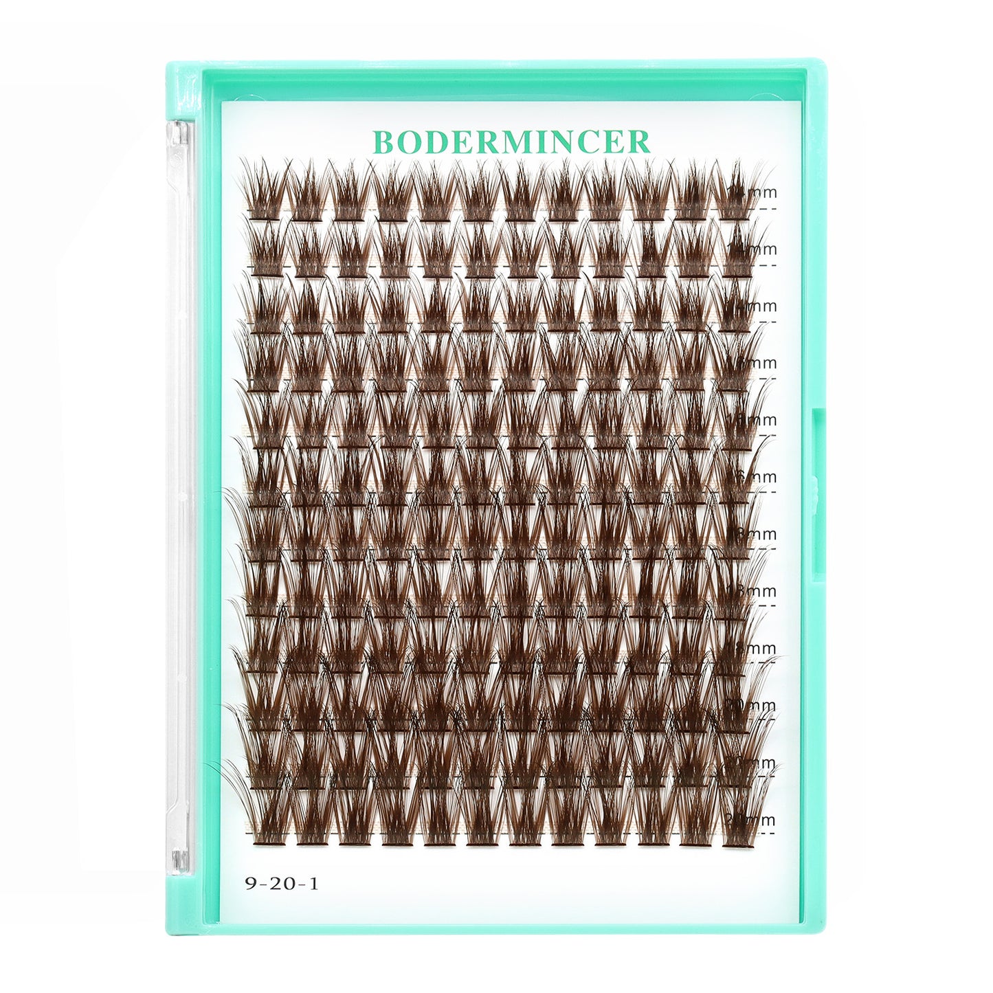 Bodermincer BX031# Dark Brown Lash Cluster 14-16-18-20mm Mixed