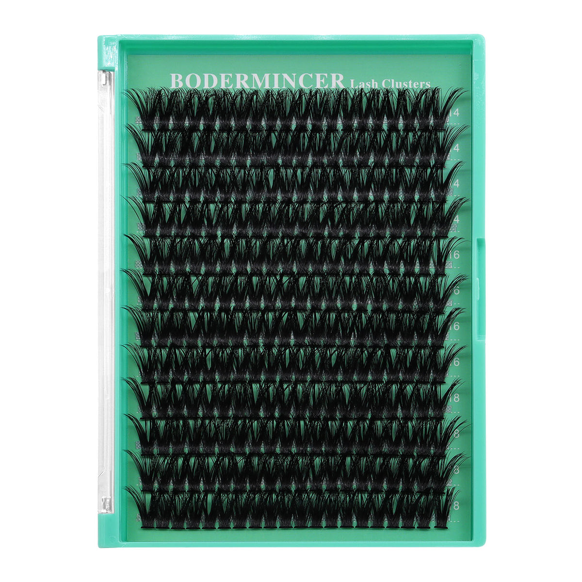 BODERMINCER 60D 14-16-18mm Mixed Lash Clusters Kit D Curl