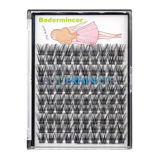 Bodermincer S0024# D Curl Lash Clusters 8-20mm to Choose