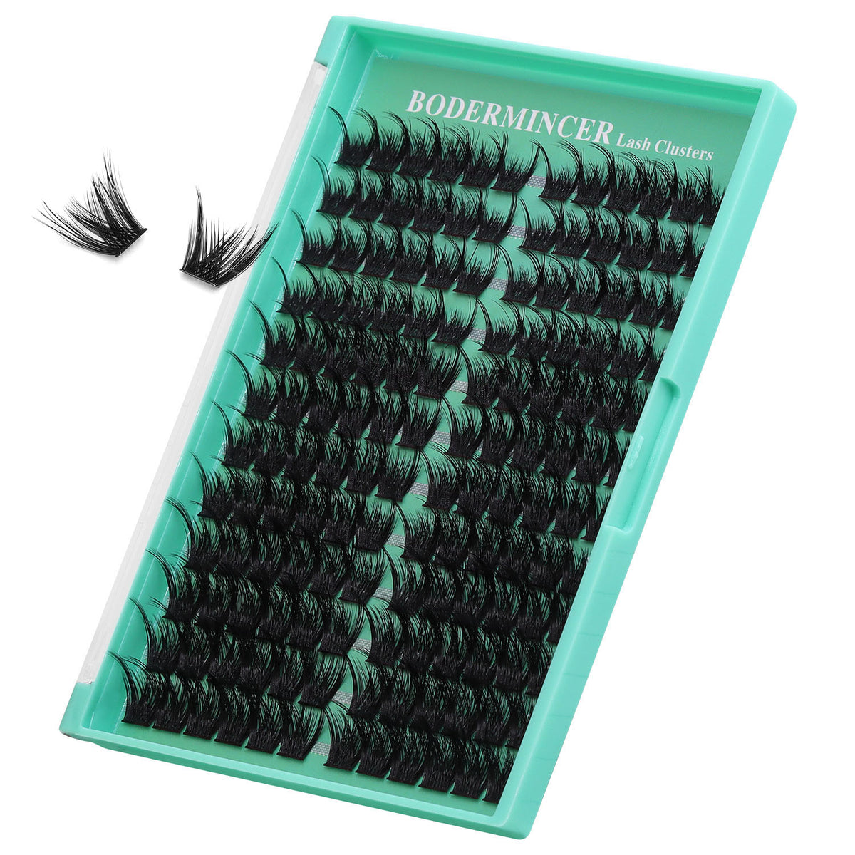 BODERMINCER M038# 14-16-18mm Mixed Lash Clusters Kit D Curl