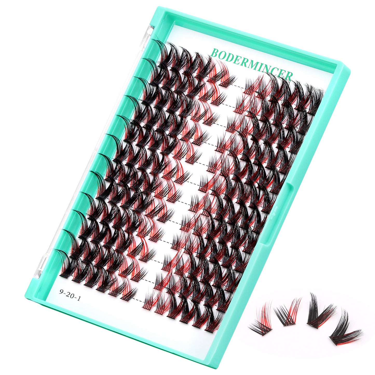 Bodermincer Cat Eyes Red Black Mixed  14mm.16mm.18mm.20mm to Choose