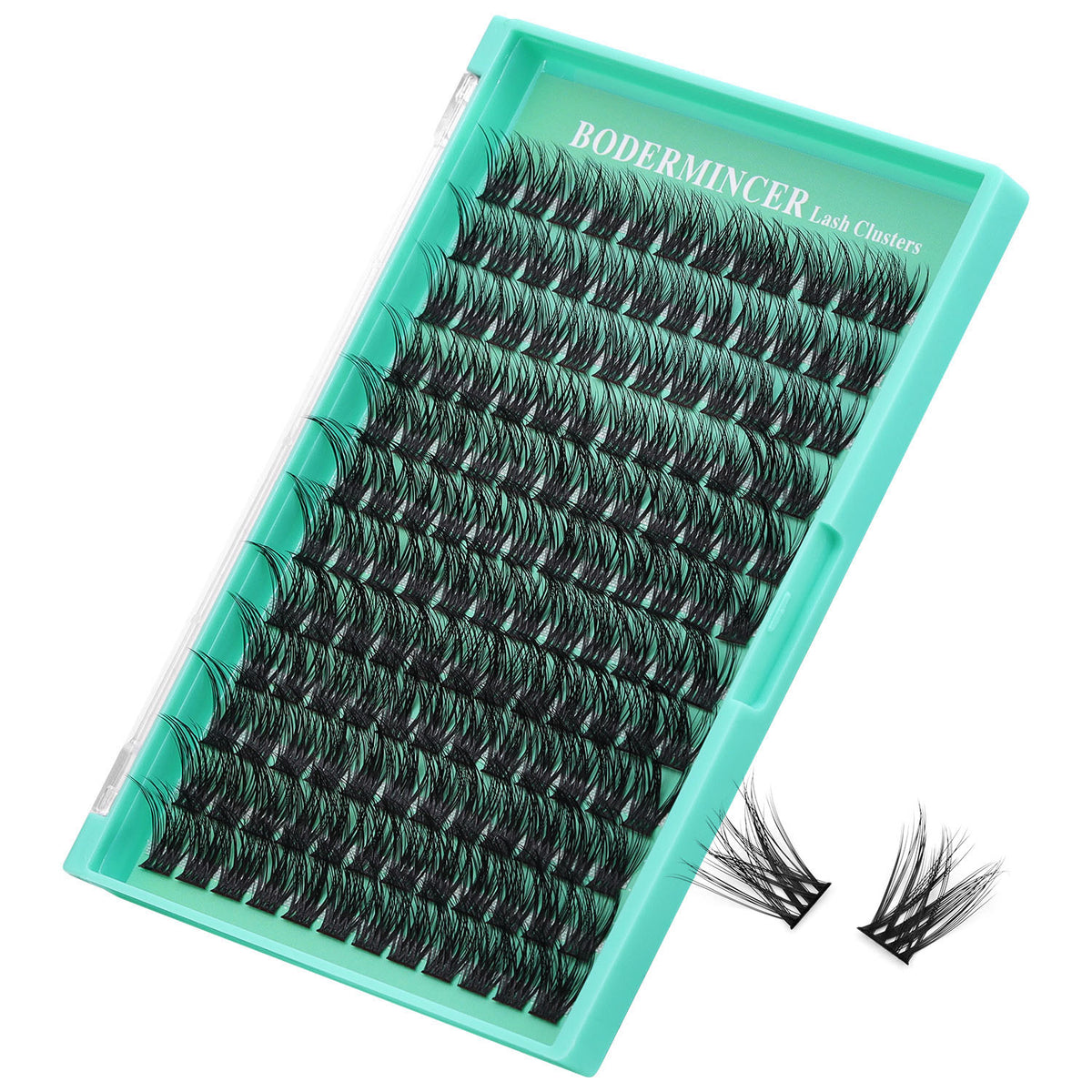 BODERMINCER M029# 14-16-18mm Mixed Lash Clusters Kit D Curl