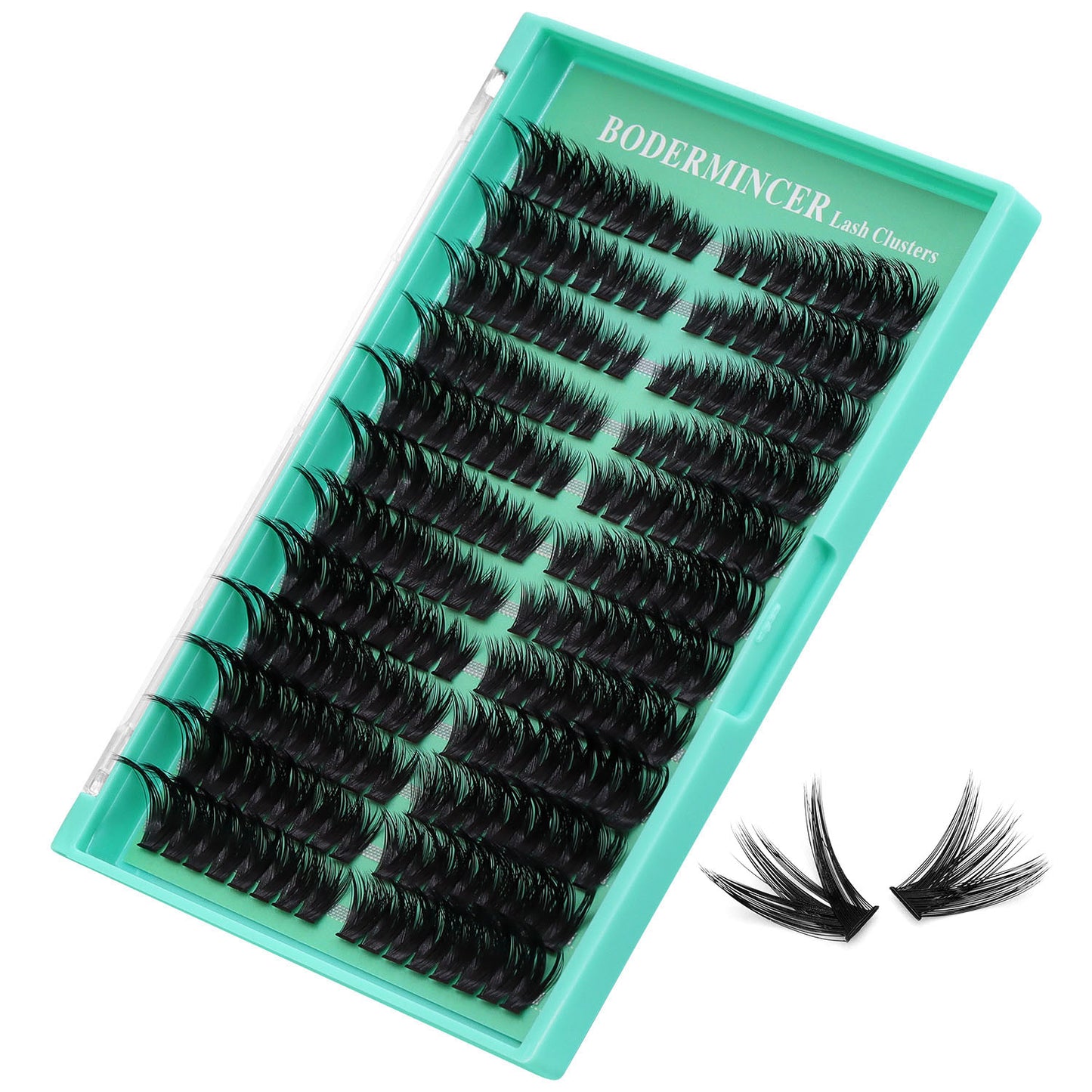 BODERMINCER 100D Pre-mapped Individual Lash Clusters 14-16-18mm Mixed
