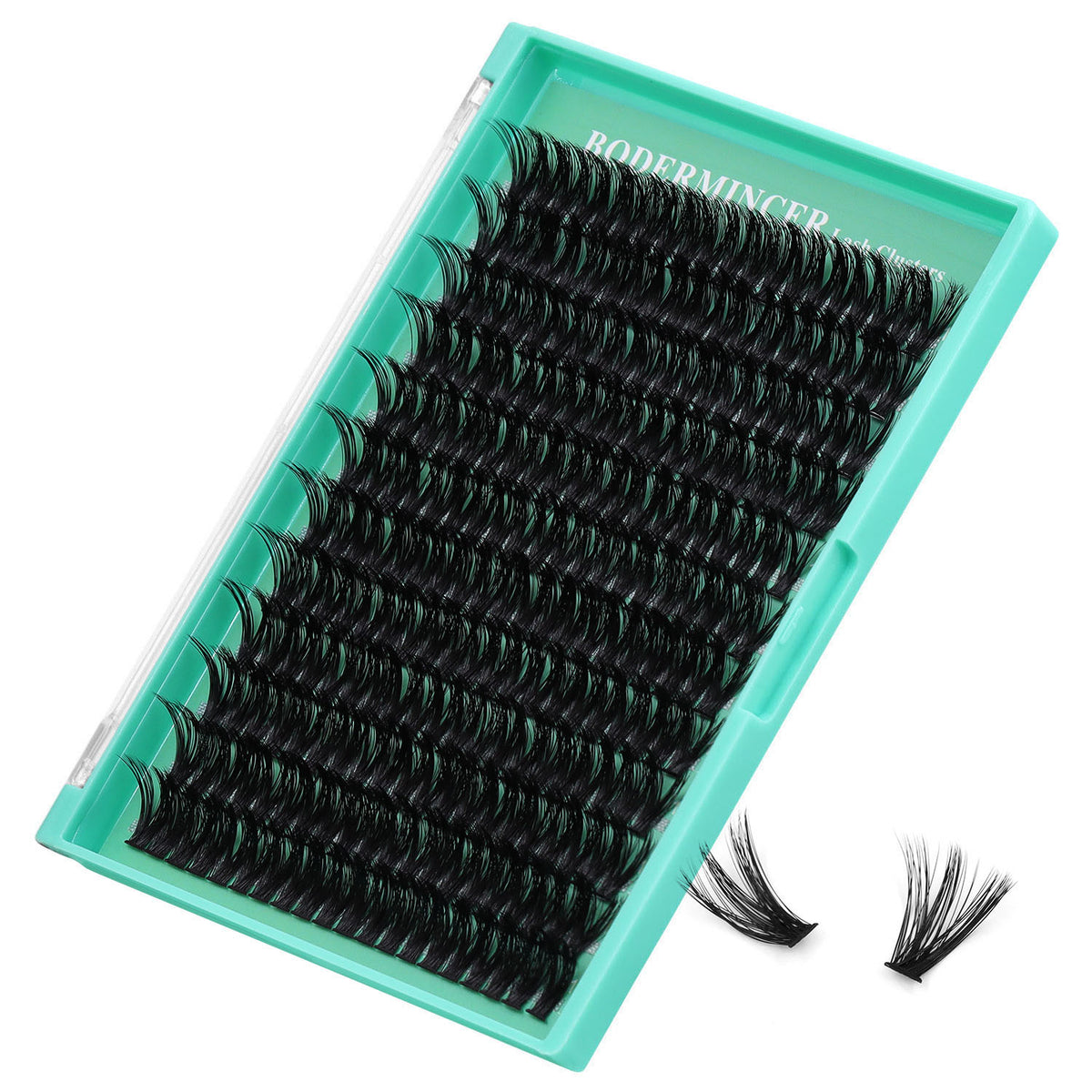 BODERMINCER 60D 14-16-18mm Mixed Lash Clusters Kit D Curl
