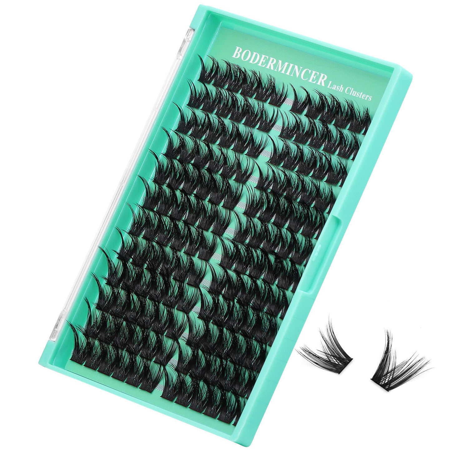 BODERMINCER B30# 14-16-18mm Mixed D Curl Lash Cluster Kit
