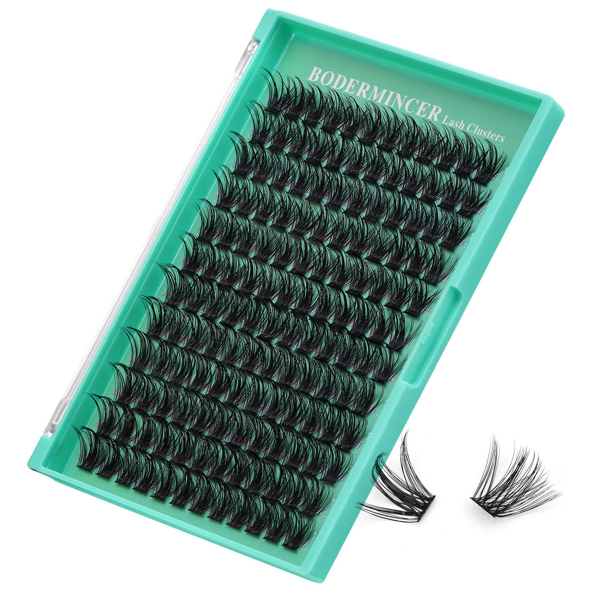 BODERMINCER M02# 14-16-18mm Mixed Lash Clusters Kit D Curl