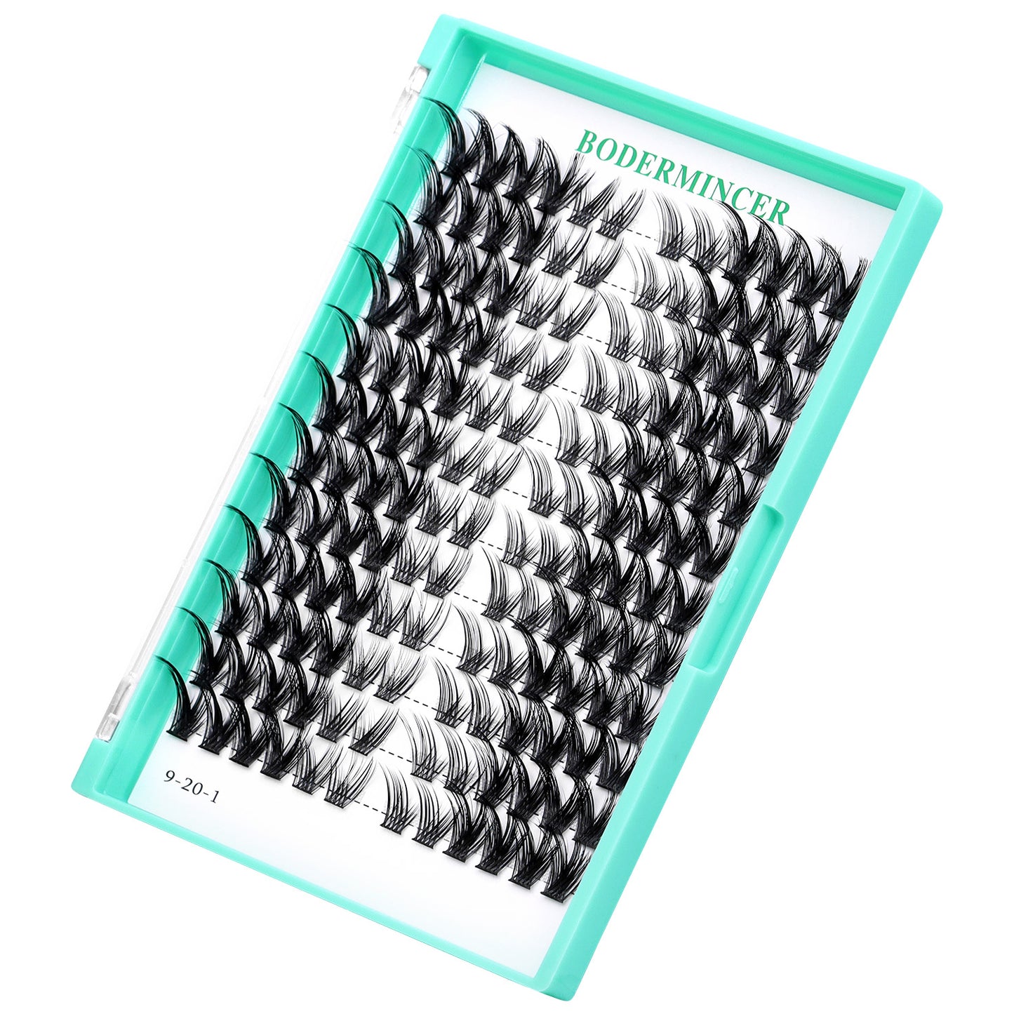 Bodermincer Cat Eyes Lashes Pre-mapped Lash Clusters 14mm.16mm.18mm.20mm to Choose