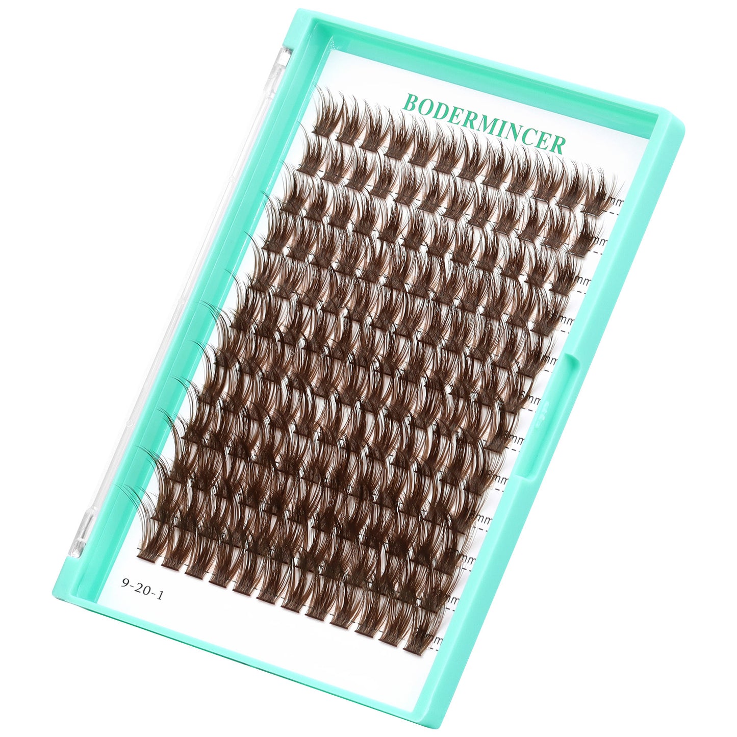 Bodermincer BX031# Dark Brown Lash Cluster 14-16-18-20mm Mixed