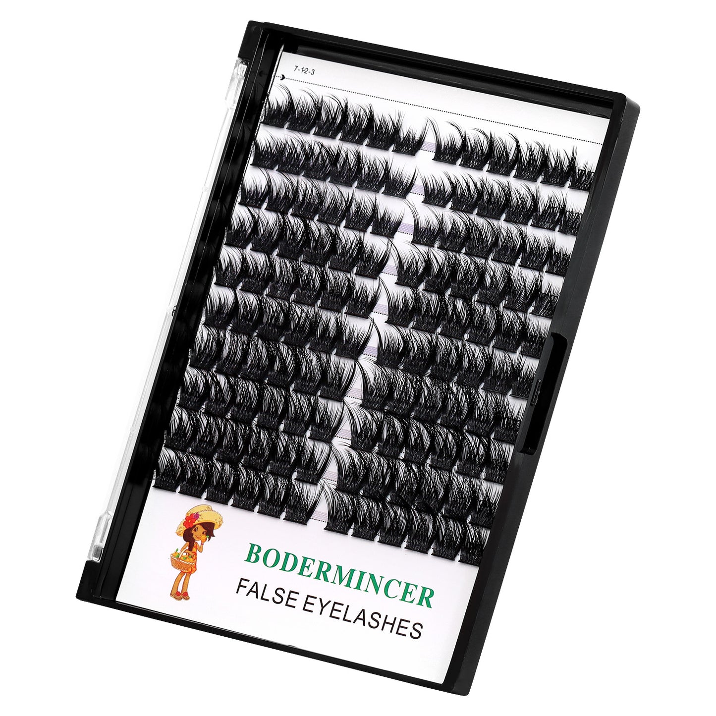 Bodemrincer X009# 14-16-18mm Mixed Lash Cluster D Curl