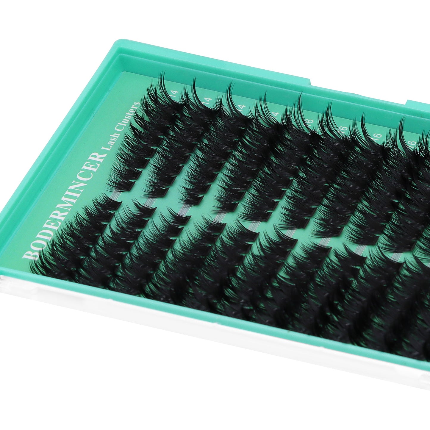 BODERMINCER 100D Pre-mapped Individual Lash Clusters 14-16-18mm Mixed