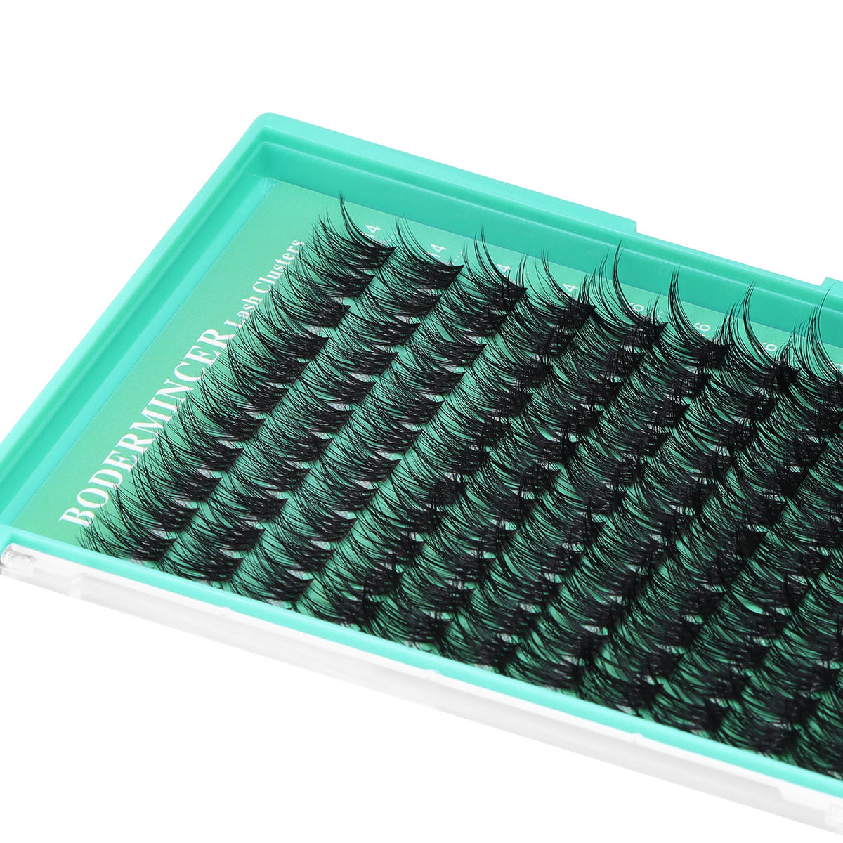 BODERMINCER M029# 14-16-18mm Mixed Lash Clusters Kit D Curl